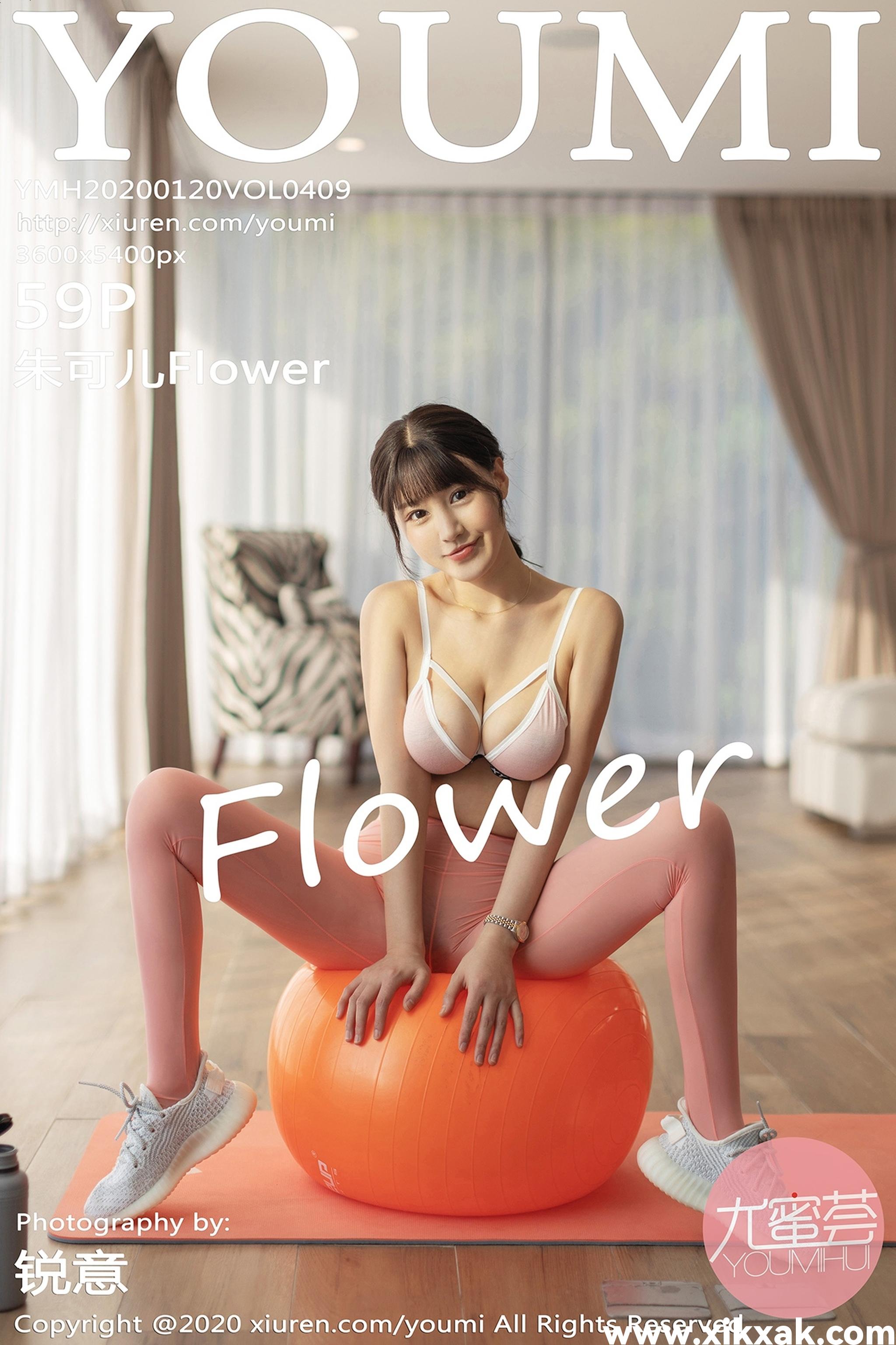 [YouMi尤蜜荟]YMH20200120VOL0409 2020.01.20 VOL.409 健身房主题 朱可儿Flower[591P／183M]